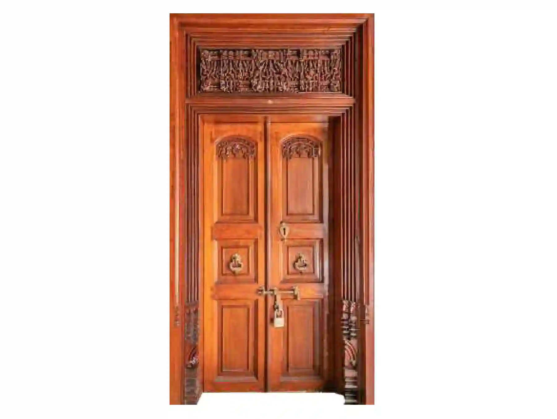 Teak wood  cnc doors